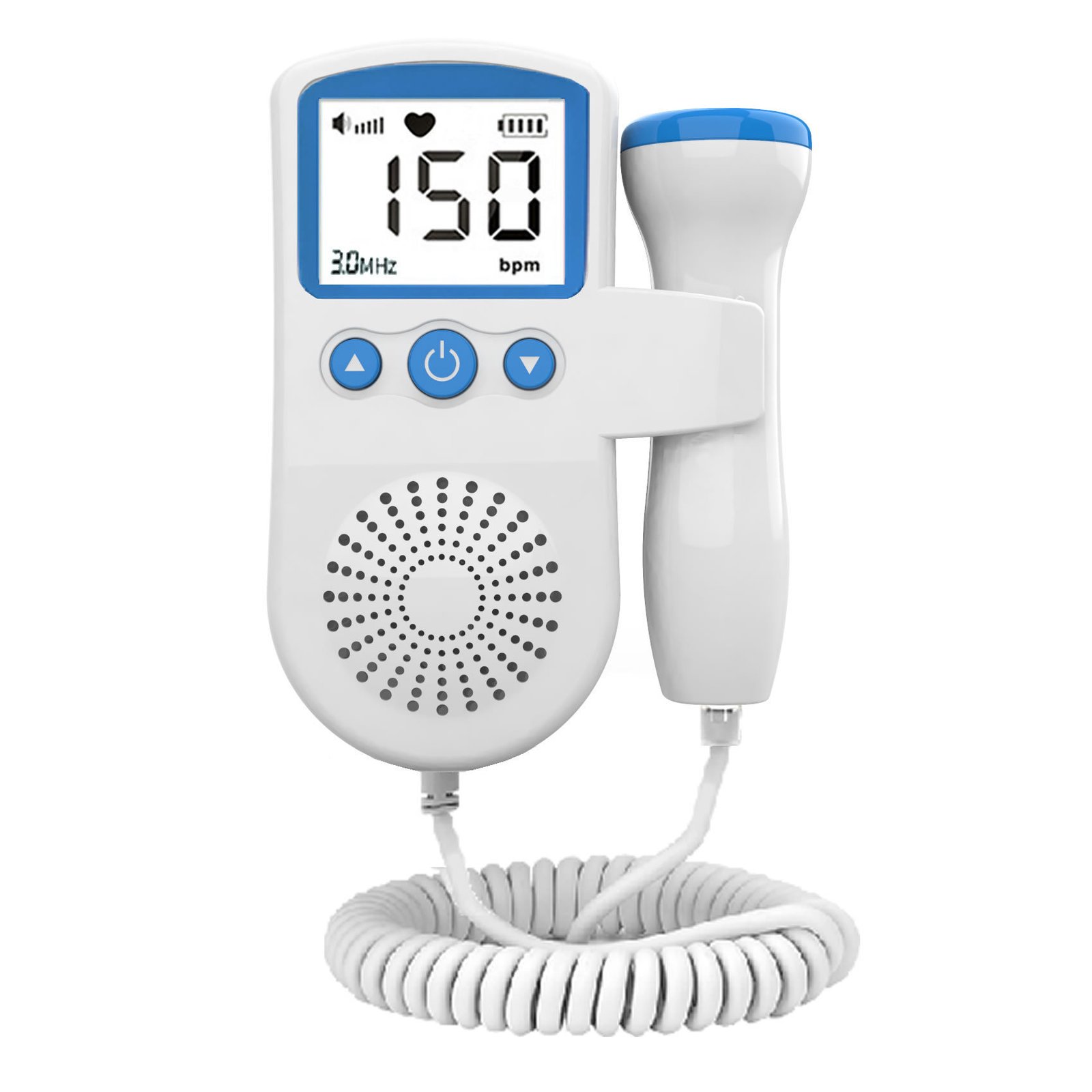 Fetal Heart Rate Monitor – Portable Pregnancy Baby Heartbeat Detector - Image 5